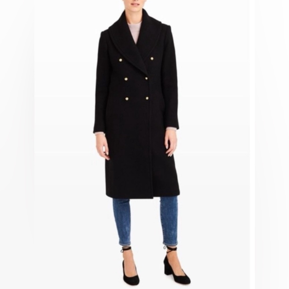Club Monaco Cahndisse wool Coat with gold button Size XS